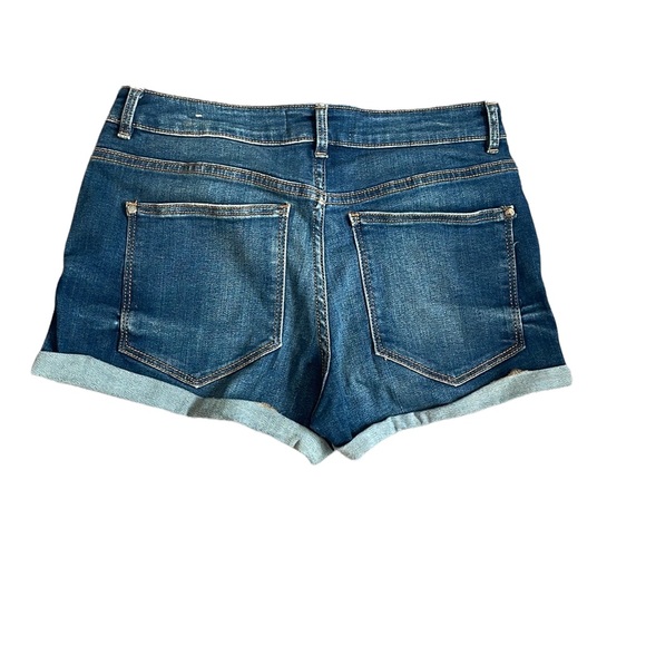 Mango mid rise jean shorts - Picture 2 of 4